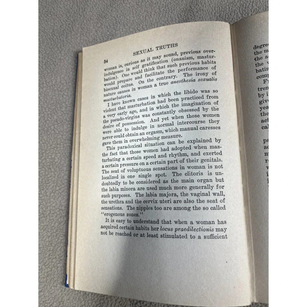 Sexual Truths Versus Sexual Lies Misconceptions Exaggerations 1919 Robinson M.D.